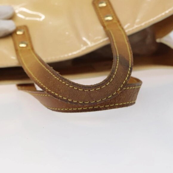 LOUIS VUITTON Monogram Vernis Reade PM Bag Marshmallow Pink M91306 Auth KD181 - Picture 8 of 16